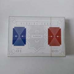 100%プラスチックトランプ 2デッキポーカーカード ジャンボインデックス