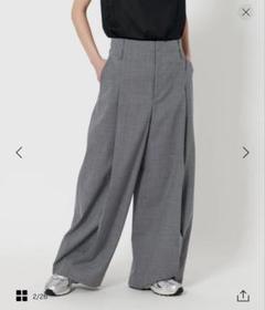 新品 BEAUTY&YOUTH UNITED ARROWS タックワイドパンツ