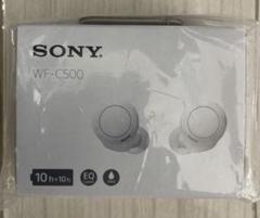 SONY ソニー　ワイヤレスヘッドホン　イヤホン　WF-C500 新品のサムネイル