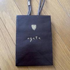 agete　チャーム　Box．ポーチ．ショッパー付き agete チャーム Box．ポーチ．ショッパー付き