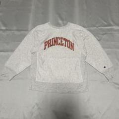 80s 両面染み込み princeton チャンピオン リバースウィーブ 80s USA製 Championチャンピオン PRINCETON 染み込みプリント