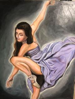 #バレリーナ #油彩画 #ダンサー　#油絵　30号　大型 バレリーナ #油彩画 #ダンサー #油絵 30号 大型 - メルカリ