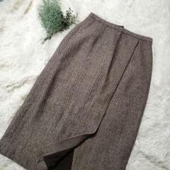 Plage de charme【36】ロングスカート タイト 茶系 美品