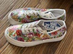 vans authentic 44DX メタリックフラワー　22cm
