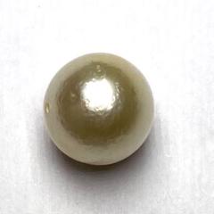 N716 白蝶真珠シャンパンゴールド両穴11.70✖️11.34mm