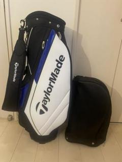 TaylorMade キャディバッグ 9型 47インチ JJA93 黒白青 - メルカリ