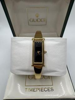電池交換R7.6/10済み【新同】GUCCI✨レディースゴールド/ブラック稼働品