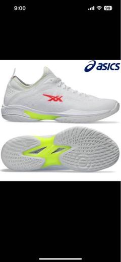 美品27㎝◎asics アシックス GLIDE NOVA バスケットシューズ 白 アシックス(asics) バスケットボールシューズ GLIDE NOVA FF 2