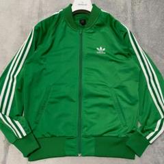 超希少3XL★adidas ATP復刻 トラックジャケット グリーン×アイボリー 楽天市場】アディダス adidas トラックジャケット（カラー