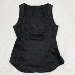 エージェントゴールド◇ノースリーブギャザートップス ベスト ジレ フレアビスチェ