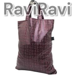 Ravi Ravi ラビラビ ヤマトヤ ハンドバッグ エコバッグ 総柄 ナイロン