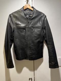 00s バナナリパブリック レザージャケット シングルライダース