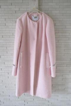 新品タグ付き✨9万で購入✨本物ブルマリン✨お上品で可愛いフリフリ♡コート✨ 新品未使用タグ付き✨9万で購入✨本物ブルマリン✨お上品で