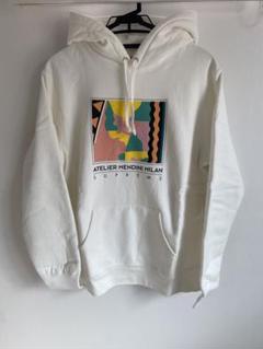 正規16ss supreme Mendini gun フーディー白Lシュプリーム