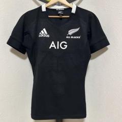 アディダス　オールブラックスオーセンティックジャージ（男女兼用Ｍサイズ） adidas アディダス オールブラックスオーセンティックジャージ