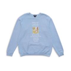 古着 ピクニック スウェット ライトブルー サイズL*ST119
