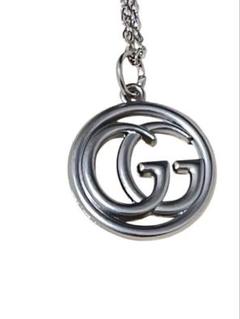 GUCCI グッチ ネックレス GGマーモント マザーオブパール GG Marmont mother-of-pearl necklace in 925 sterling silver