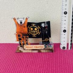ONE PIECE 海賊旗アクリルスタンド　ロー ベポ　 ゃ