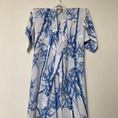 三勝浴衣 梅、笹、鳥？柄 - メルカリ