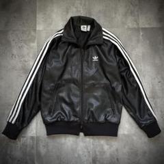 adidas 00's Y2K ラムレザー トラックジャケット パイソン adidas 00's Y2K ラムレザー トラックジャケット パイソン