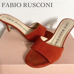 FABIO RUSCONI GISELLEサンダル スェード ヒールサンダル