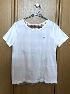 アーノルドパーマー　ホワイト チェック柄 Tシャツ