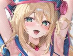遊戯王 ブラックマジシャンガール抱き枕カバー　 妊娠ver