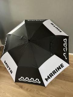 新品未使用　MITA MARINE ゴルフ用傘 ブラック/ホワイト　ムータ　日傘 新品未使用 MITA MARINE ゴルフ用傘 ブラック/ホワイト ムータ