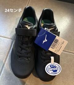 Mizuno ウエーブライトレボ　Jr. 24.0cm ワイド