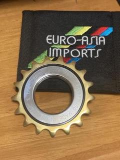 euro asia gold medal pro track cog 17t - メルカリ