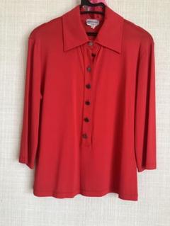 VERSACE CLASSICイタリア製ミラノデパート購入　レッドシャツ新品　M
