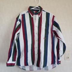 TOMMY HILFIGER ストライプ長袖シャツ L/G