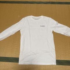 サタデーズニューヨークシティ　 ホワイト長袖ティーシャツ L セール】Varsity LS Tee（Tシャツ/カットソー）｜Saturdays NYC