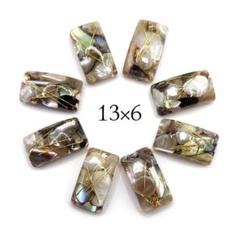 No.1176 レジンパーツ カボション ピアス イヤリング