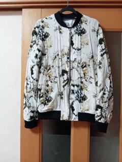 新品 タグ付き ZARA ザラ ブルゾン スパンコール 総柄 レーヨン