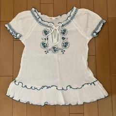 子供服 キッズ 140 チュニック ホワイト 白