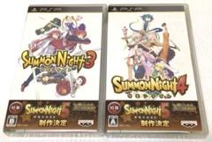 PSPソフト「サモンナイト3」「サモンナイト4」