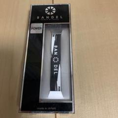 BANDEL クロスブレスレット　ブラック×ホワイト　 Sサイズ