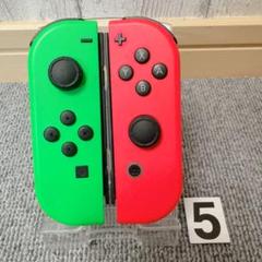 Switch ジョイコン ネオングリーン/ネオンピンク スプラトゥーンカラ