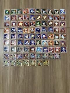アマダ ポケモンシール まとめ売りセット 86枚