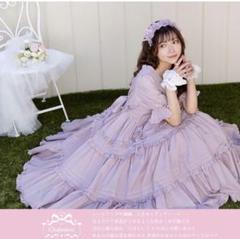新品未使用 axes Chalmiere フリルロングワンピース＆エプロン付き クラシカルフリルロングワンピ | outlet | axes femme online shop