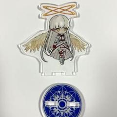 メルクストーリア メルスト ハルシュト アクスタ ラバスト 缶バッジ グッズ-スタンドポップ】メルクストーリア×ラストピリオド