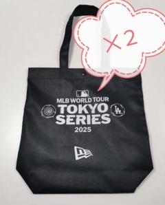 【未使用品・2個】MLB　TOKYO SERIES 2025●トートバック 新品/MLB TOKYO SERIES 2025 トートバッグ 大サイズ - メルカリ