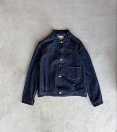 希少サイズ4 23SS コモリ　デニム　ジャケット　1stブラック COMOLI (コモリ) デニム ジャケット