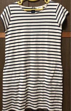 Tシャツ ボーダーワンピース チュニック レプシィム