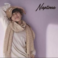 naptime nissy ニットラガーシャツ ダークグリーン naptime nissy ニットラガーシャツ ダークグリーン（セール
