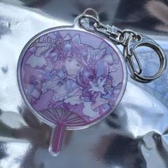 マクロスF ミニうちわアクリルキーホルダー シェリル