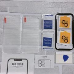 iPhone14plus 画面フィルム カメラカバー 2枚ずつ