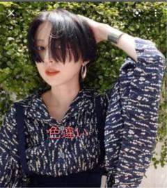 CLANE SALVIA FLOWER SHIRT ホワイト