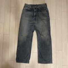 古着　リーバイス　デニム　504 ワイドストレート　色落ち　ハチノス　31x33のサムネイル